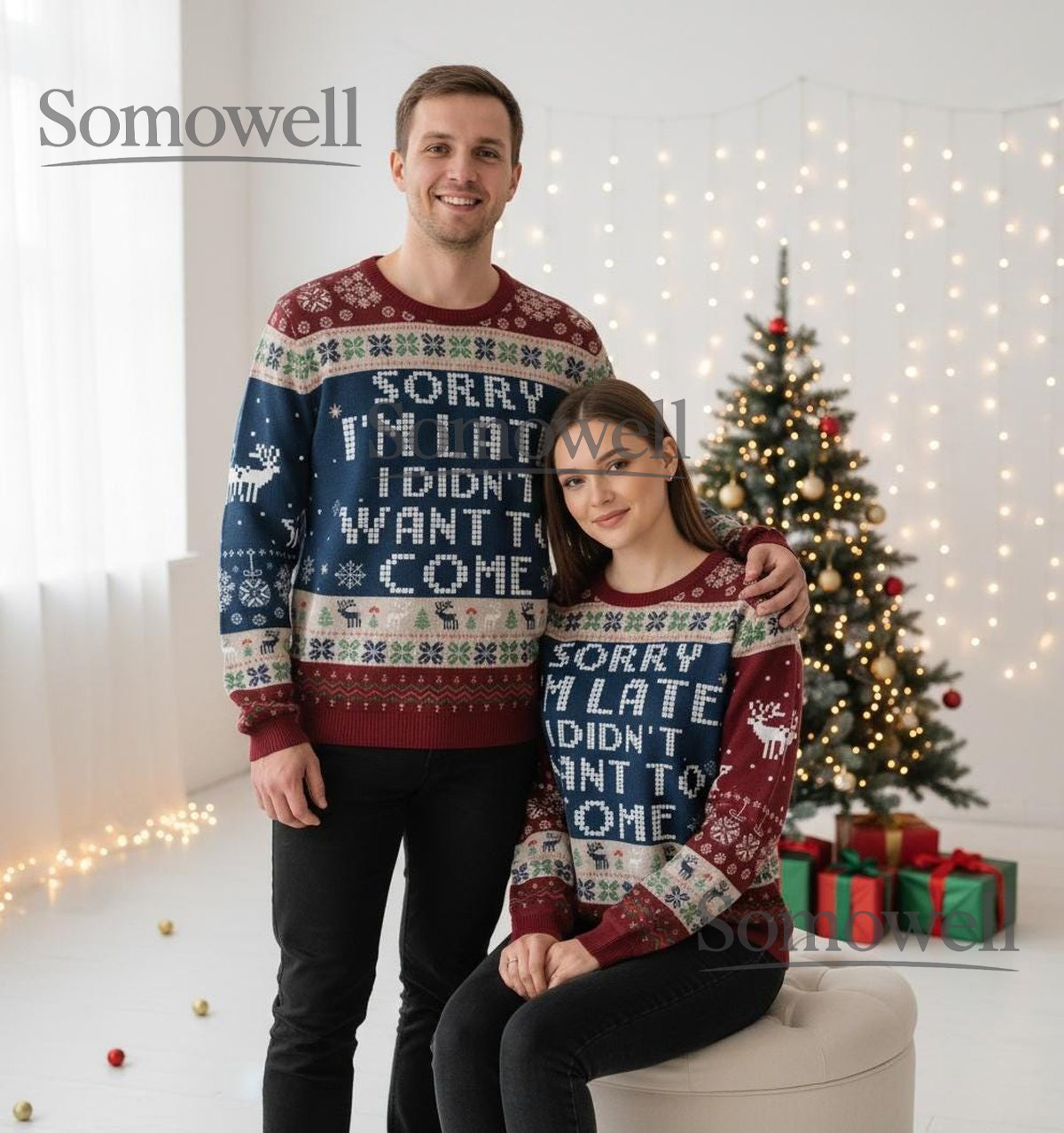 Everyone Loves A Gingerbread Funny Christmas Sweater Holiday Knit