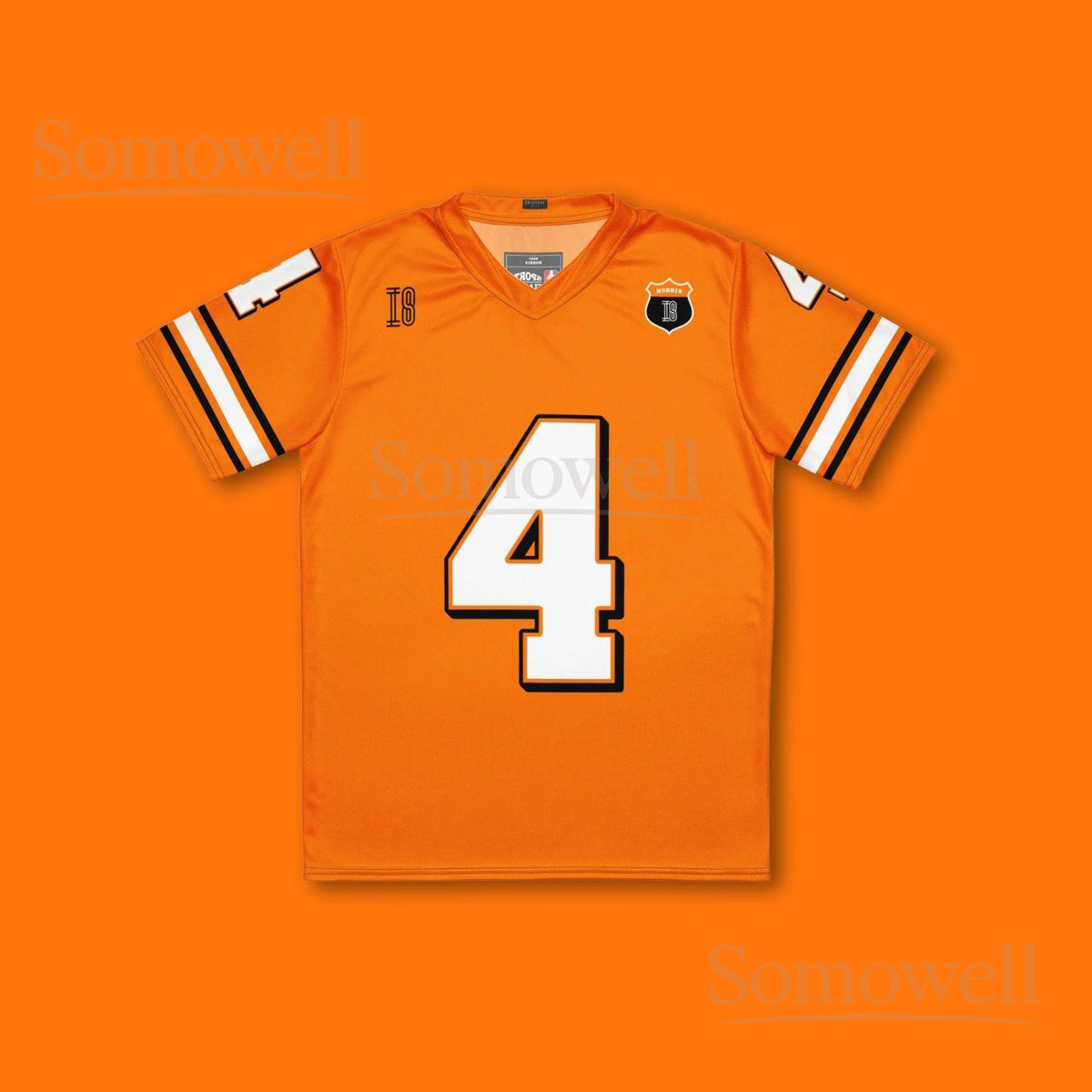 Custom Lando Norris McLaren F1 Football Jersey Shirt for Formula 1 Fans Papaya Orange Racing Team Number 4 Apparel