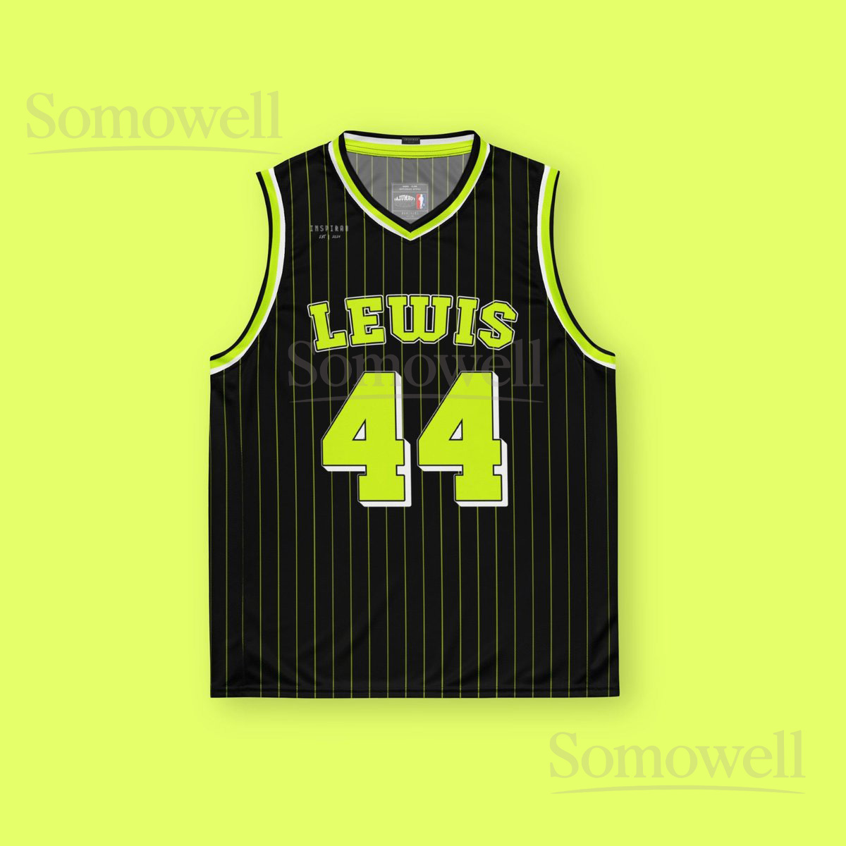 Custom Lewis Hamilton Mercedes F1 Basketball Jersey Shirt for Fans Black and Yellow Summer Top Made from Recycled Polyester