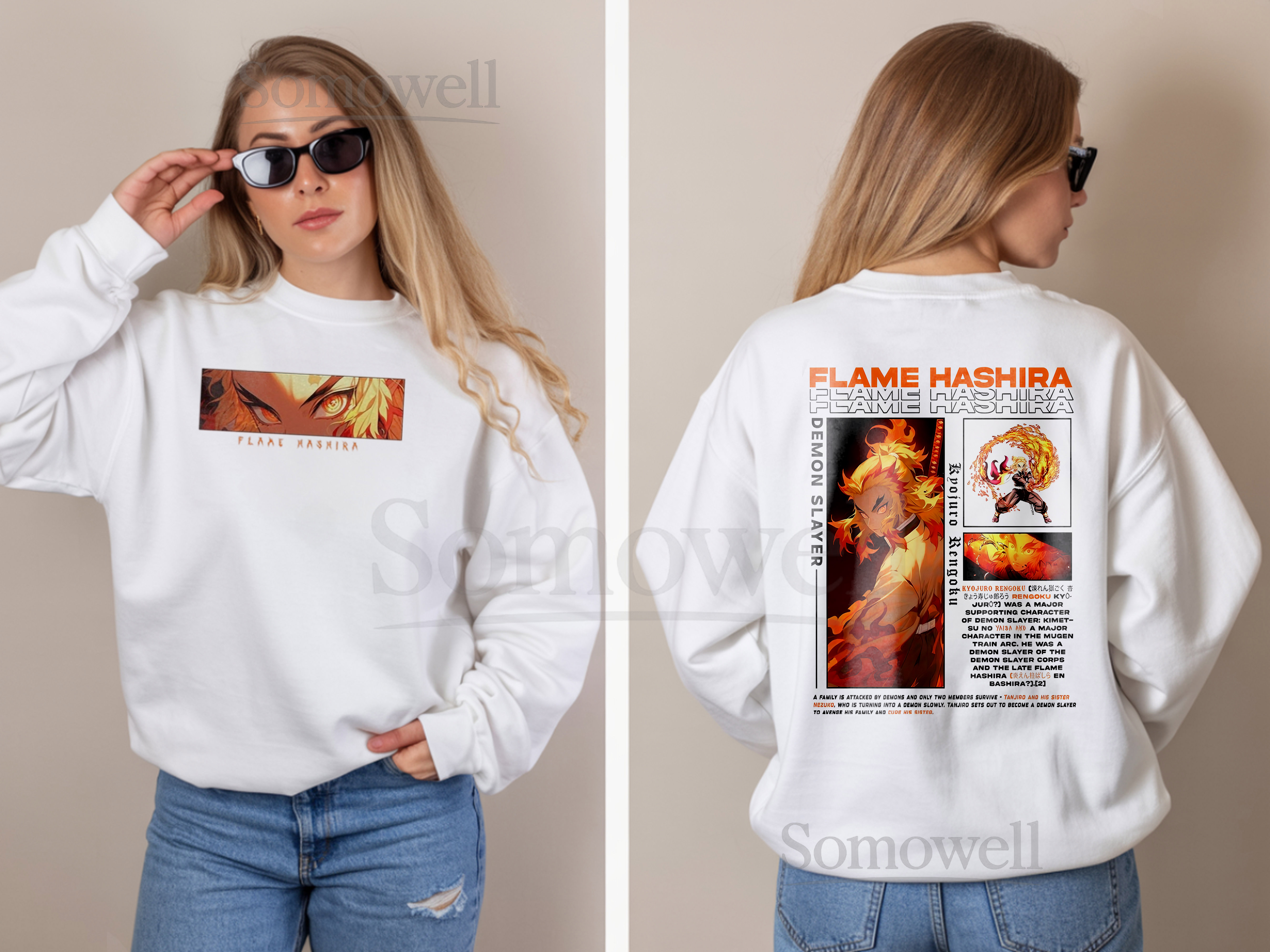 Demon Slayer Commando Tanjiro Anime Graphic Sweatshirt