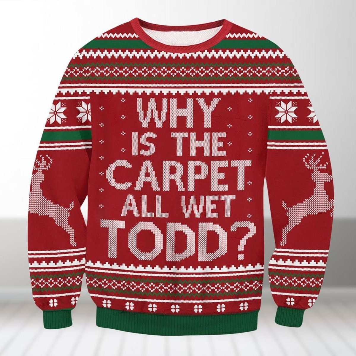 Christmas Vacation Movie Ugly Sweater Funny Clark Griswold Holiday Gift