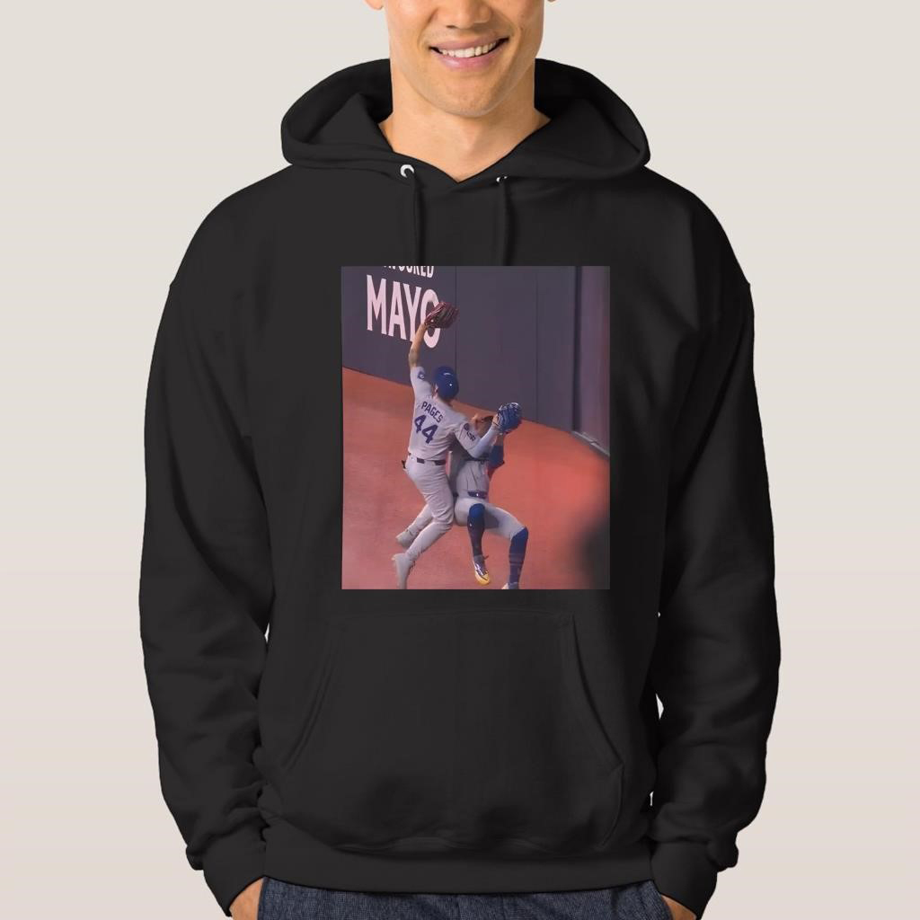 Official Andy Pages 2025 World Series Game Saving Catch Baseball T Shirt Hoodie Sweater