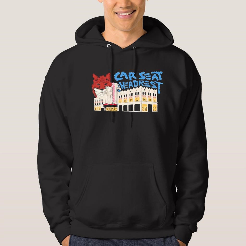 Official Car Seat Headrest Show The Fox Theater Oakland Nov 1 2025 Tour T Shirt Hoodie Sweater
