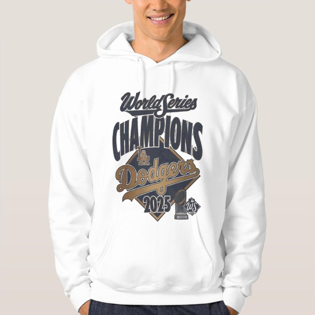 Official Dodgers World Series Champions 2025 Baseball Vintage T Shirt Hoodie Sweater