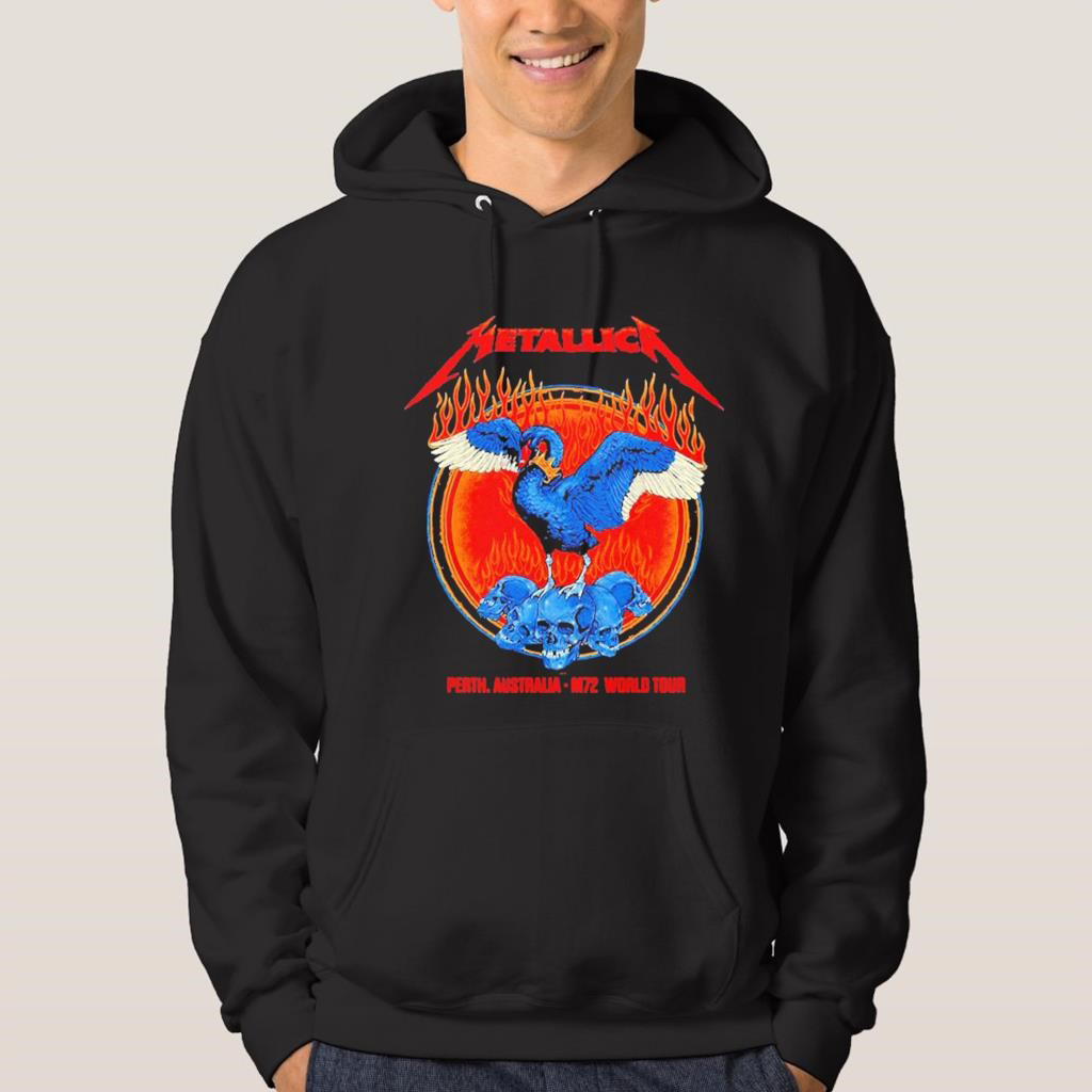 Official Metallica M72 Adelaide Australia Pop Up Ken Taylor 2025 T Shirt Hoodie Sweater