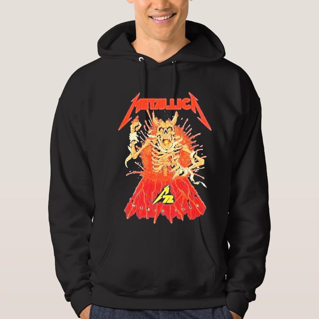 Official Metallica M72 World Tour Australia New Zealand 2025 T Shirt Hoodie Sweater