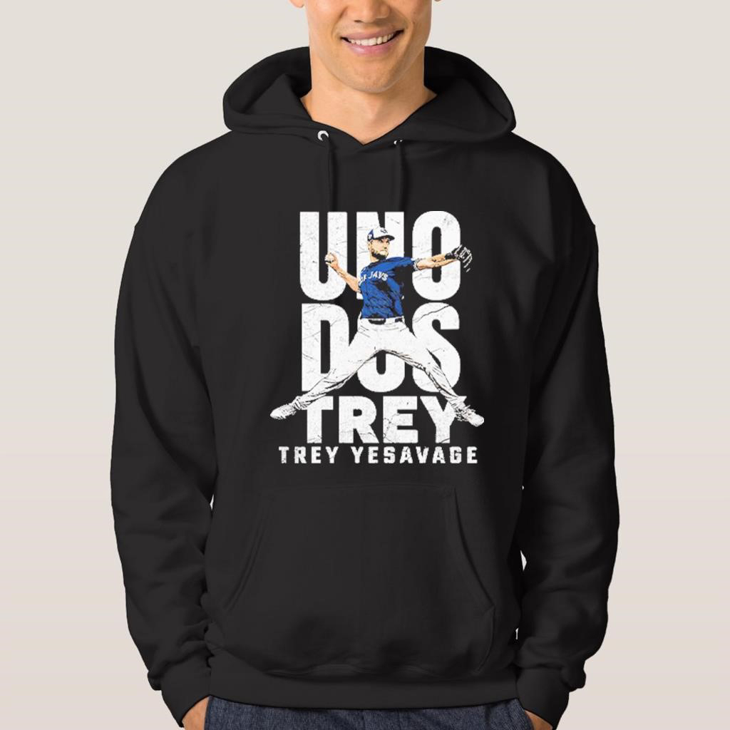 Official Uno Dos Trey Trey Yesavage Funny Vintage T Shirt Hoodie Sweater