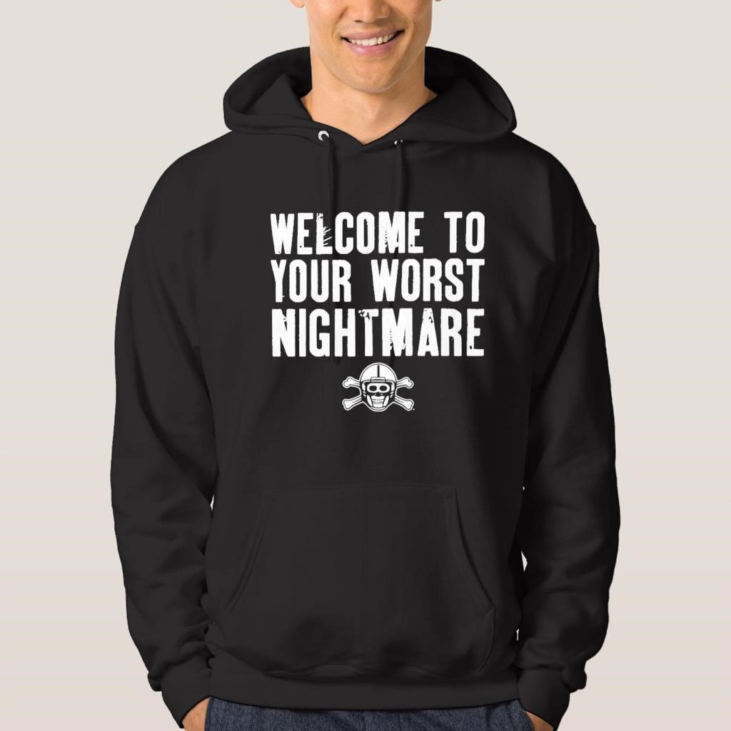 Official Welcome To Your Worst Nightmare Matt Sottile Horror Art T Shirt Hoodie Sweater