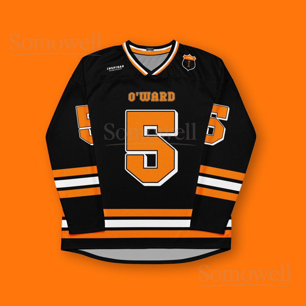 Custom Pato O’Ward McLaren IndyCar Racing Jersey Shirt for Motorsport Fans Black and Orange Racing Gift Apparel