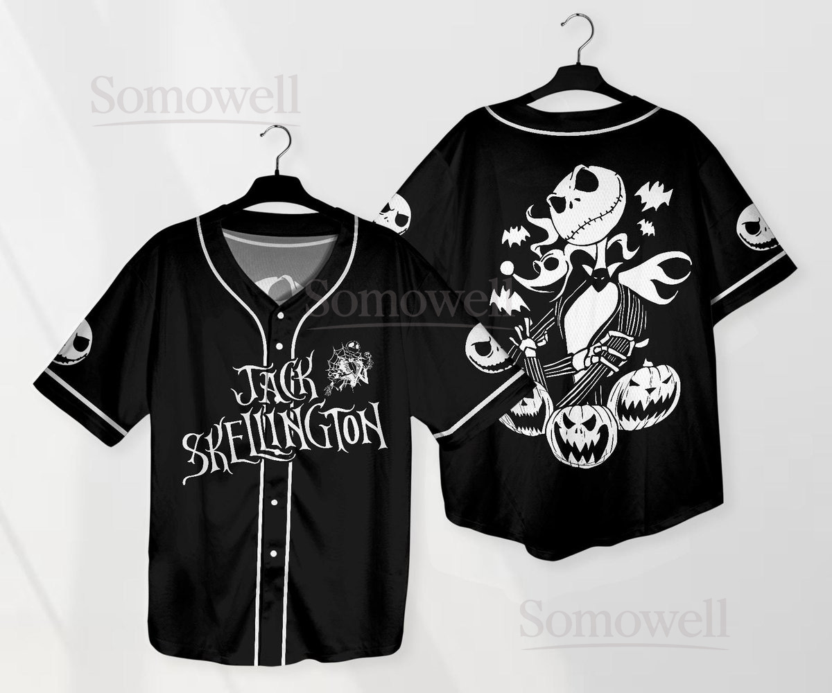 Pumpkin King Baseball Jersey Shirt Nightmare Before Basketball Jersey Shirt Gift
