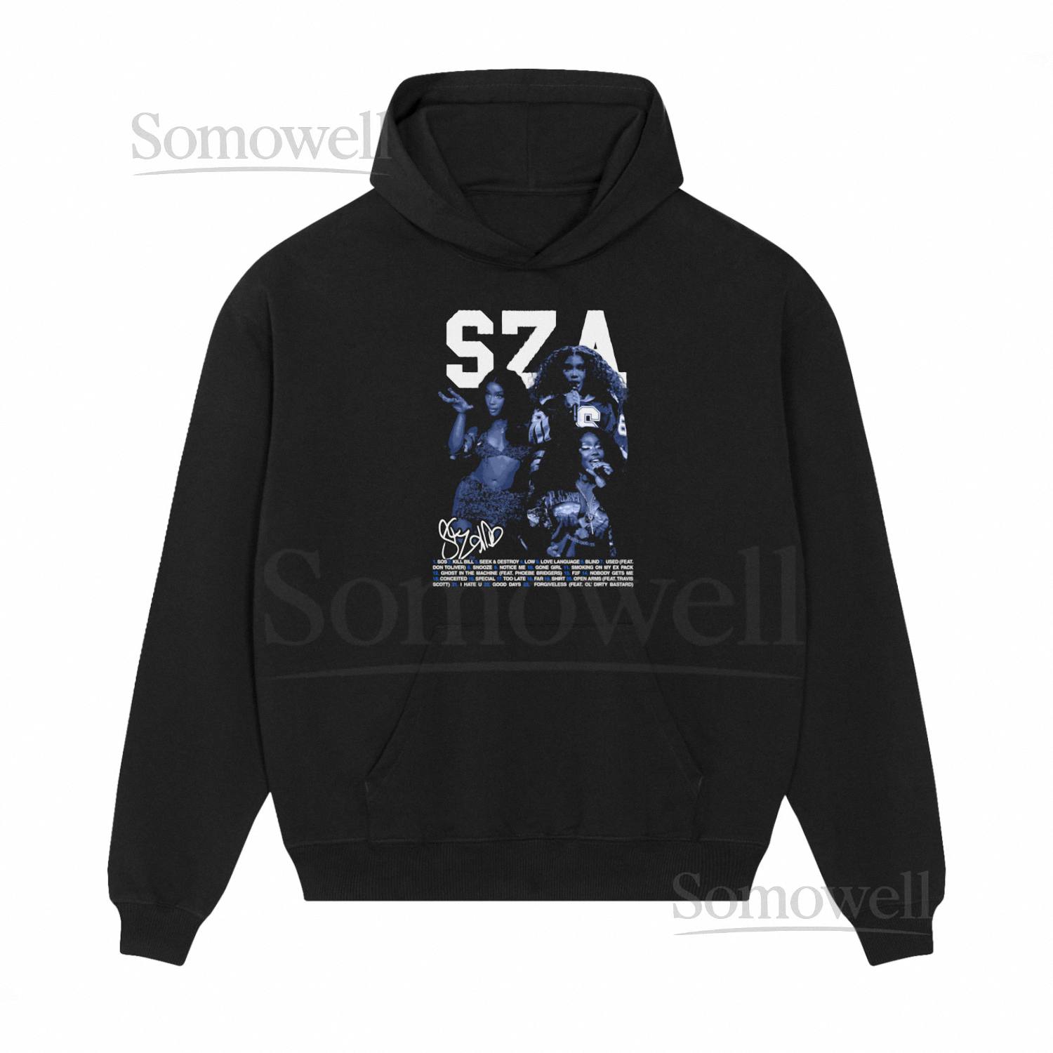 Sza SOS Album Vintage Tee, Sweatshirt, Hoodie (With Backprint)