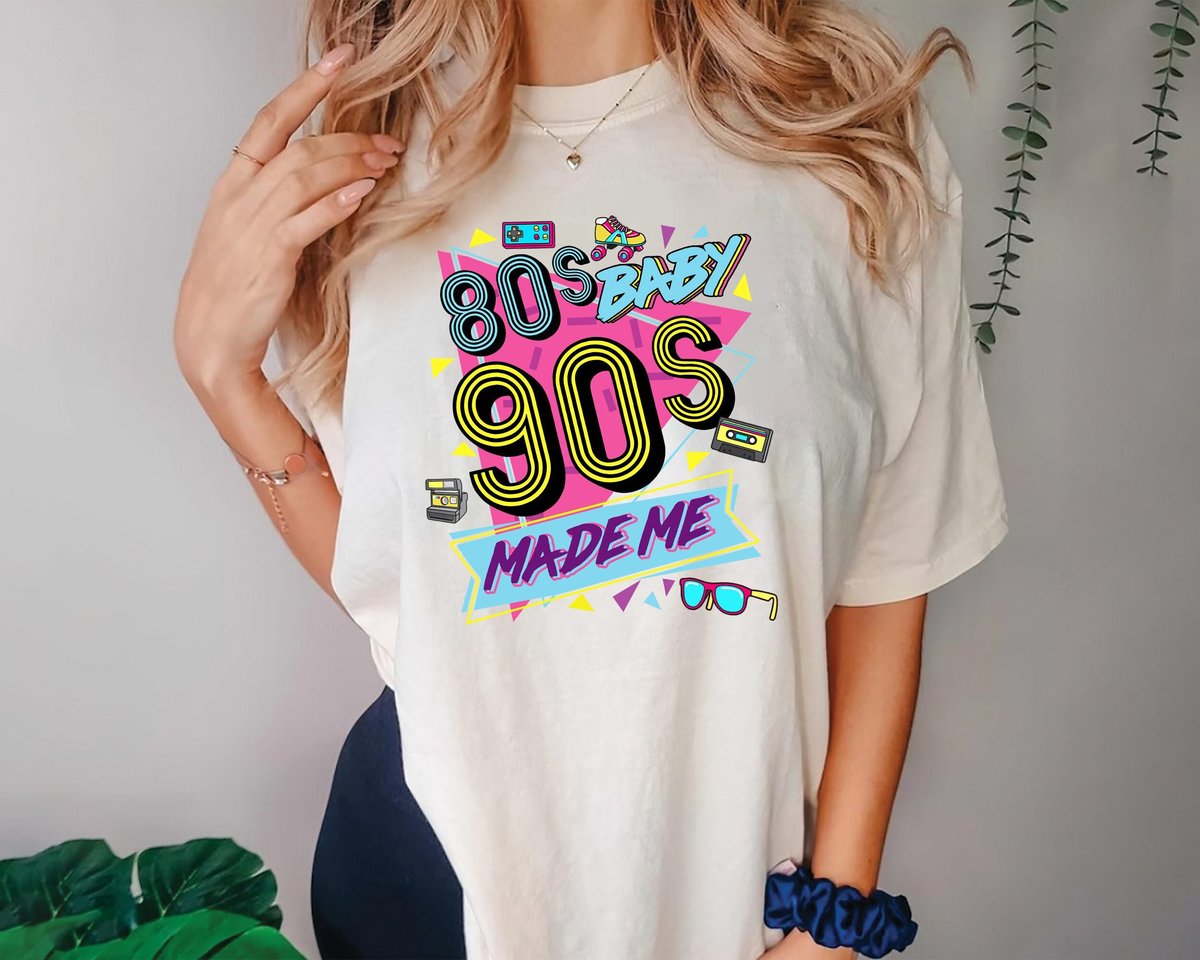 80s Baby 90s Made Me Shirt 80s Shirt 90s Shirt Vintage Shirt Rap Music 90s Shirt Made Me the 80s
