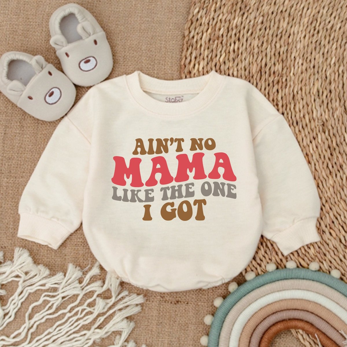 Ain't No Mama Like the One I Got Romper Mother's Day Baby Bodysuit Mommy Me Outfit First Mother's