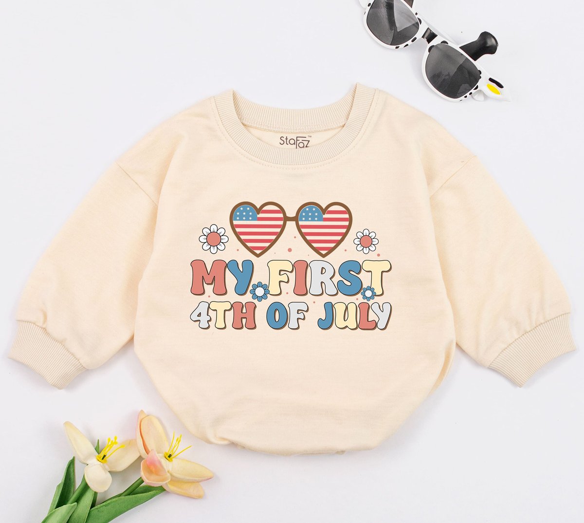 America Bubble Baby Romper Patriotic Baby Bodysuit American Baby Clothes My first 4th of July Baby O 168