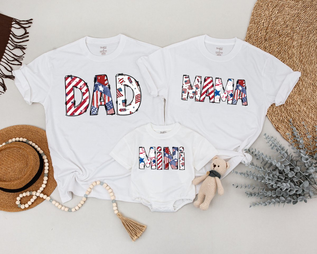 American Family Shirts Patriotic Shirts Family 4th of July Shirt Kids fourth of July Shirt Matching 169