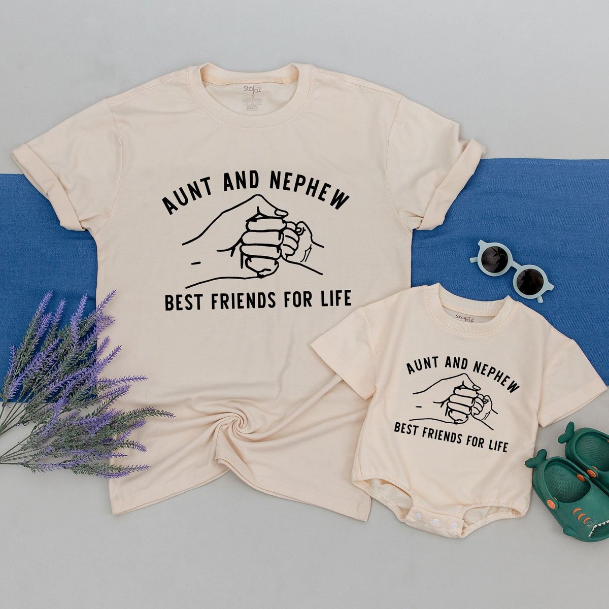 Aunt And Nephew Best Friend For Life T shirt Matching Aunt And Nephew Tee Aunt's Best Friend T shir 169