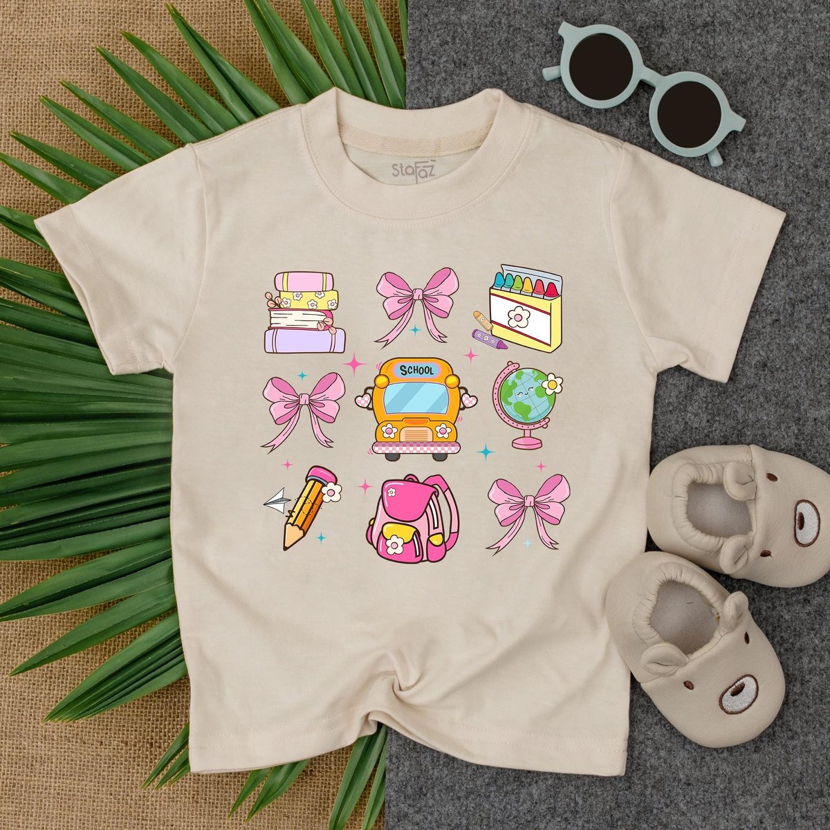 Back To School Toddler T shirt First Day Preschool Shirt Kindergarten Girls Shirt First Day of PreK 433