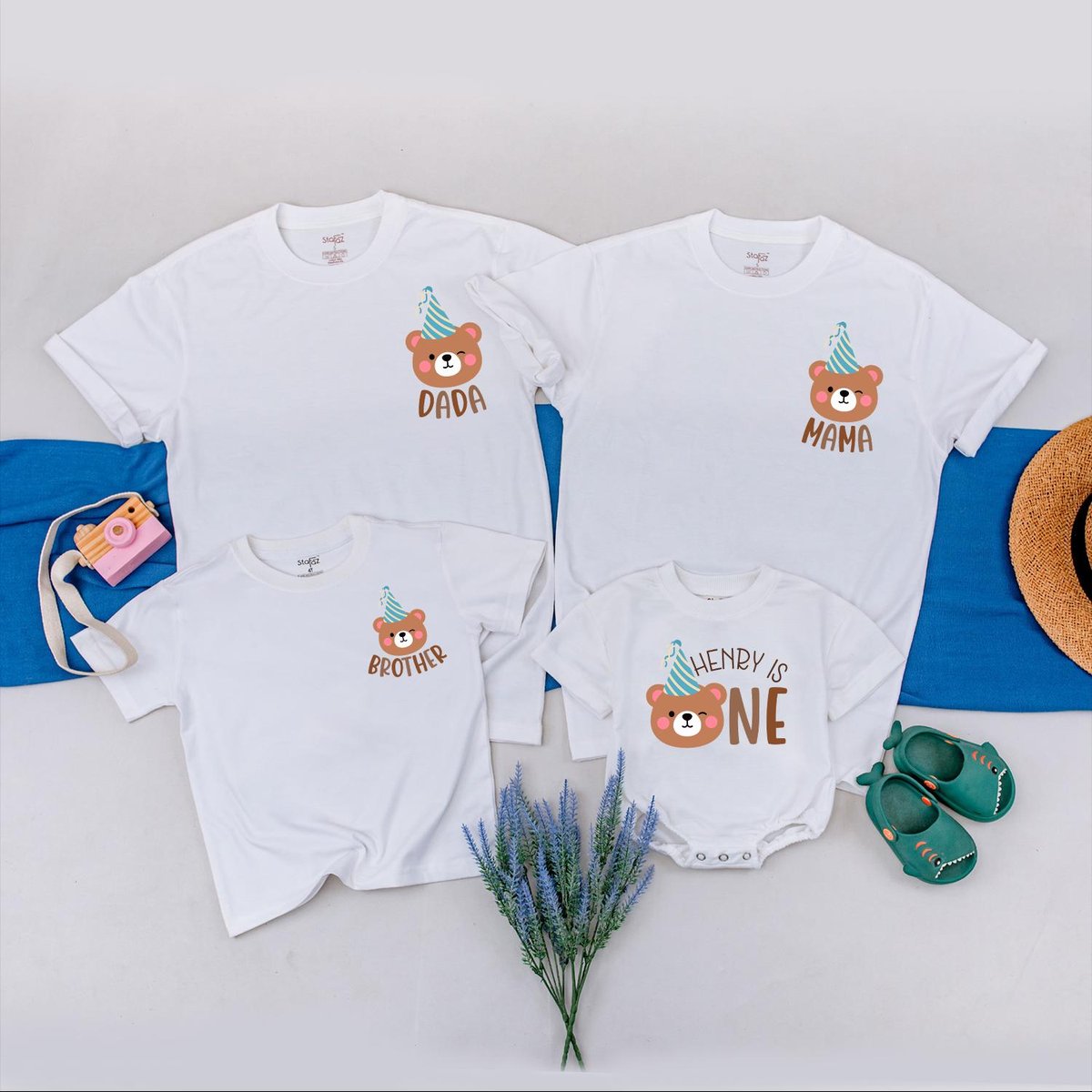 Beary First Birthday Shirt Matching Family Bear Birthday Outfits 1st Birthday Shirt Mommy and Me Bea 437