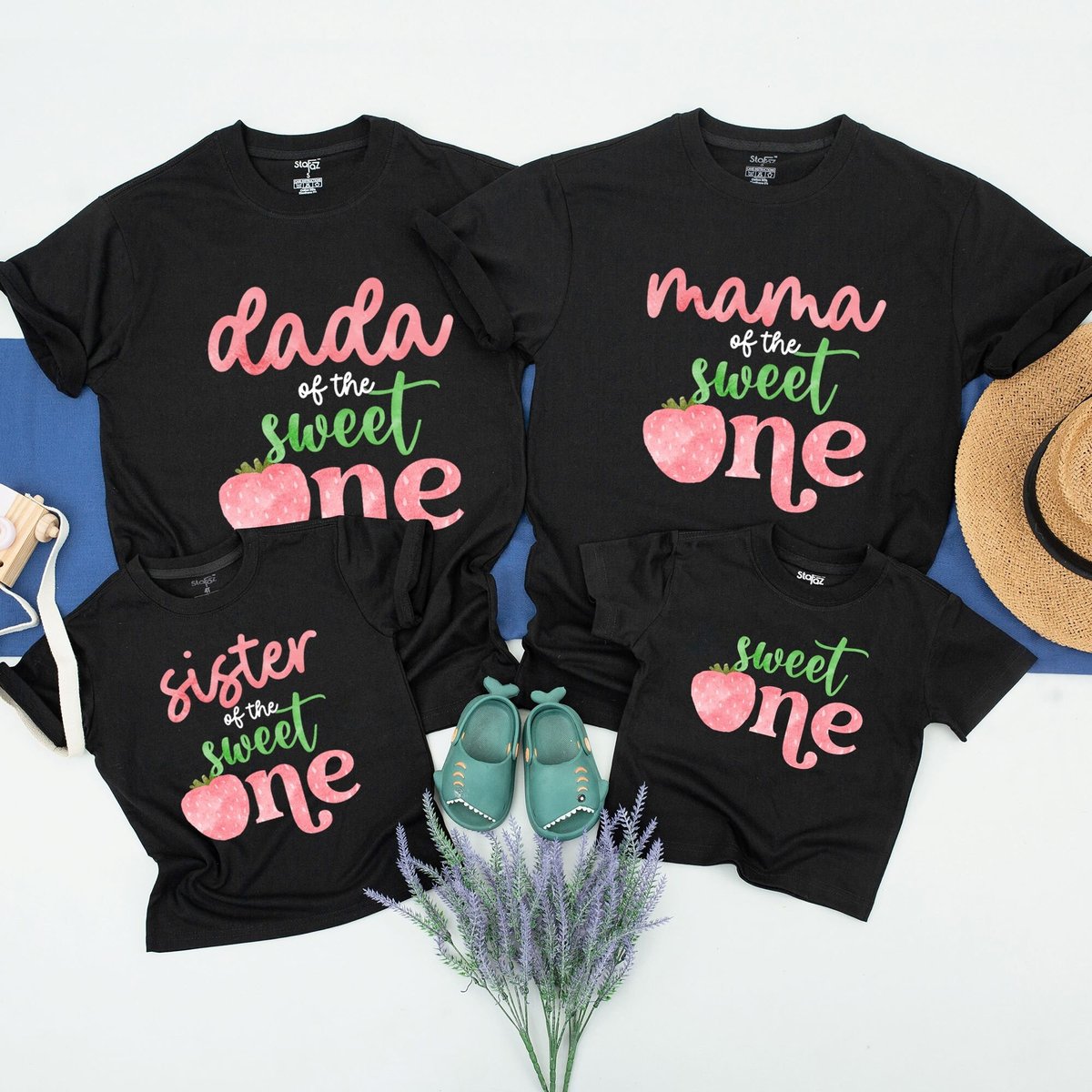 Berry First Birthday Family Matching shirt Strawberry 1st Birthday Outfit First Birthday Party Mommy 169