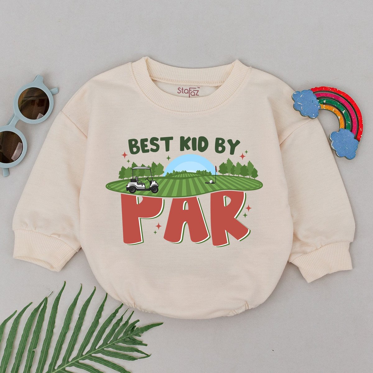 Best Kid By Par Romper Retro Future Golfer Buddy Bodysuit Baby Announcement Baby Boy Golf Outfit Fat