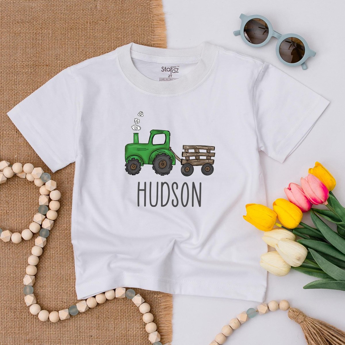 Big Brother Green Tractor Toddler Shirt Cute Big Bro Farm Life Tee Matching Sibling Outfit Natural C 182