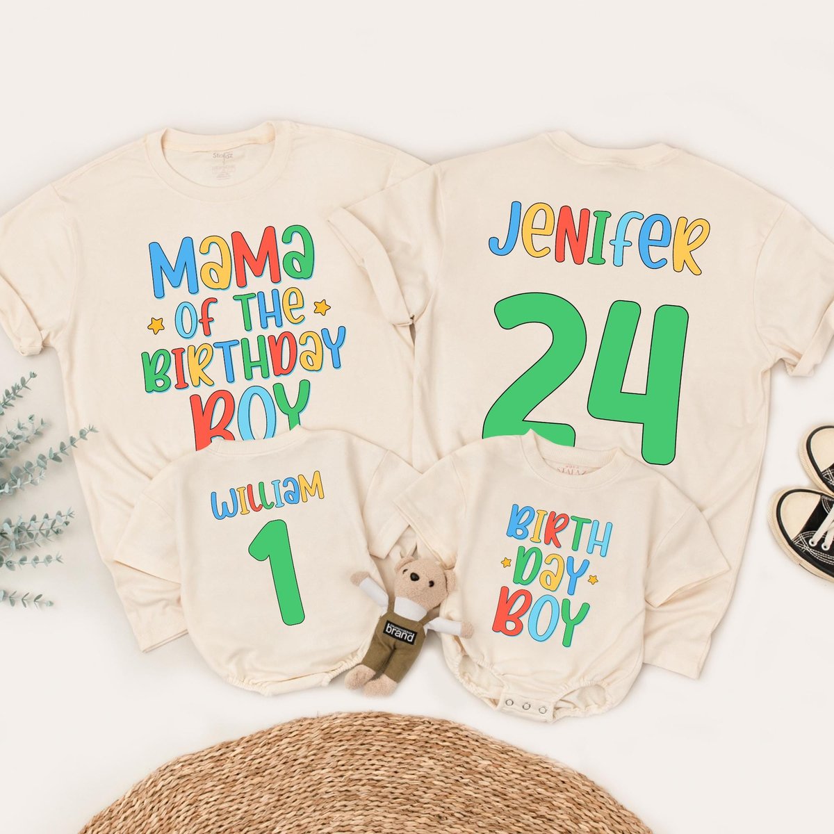 Birthday Boy Family Shirt Family Matching Shirts Mom And Dad of the Birthday Boy Shirt Family Birthd 437