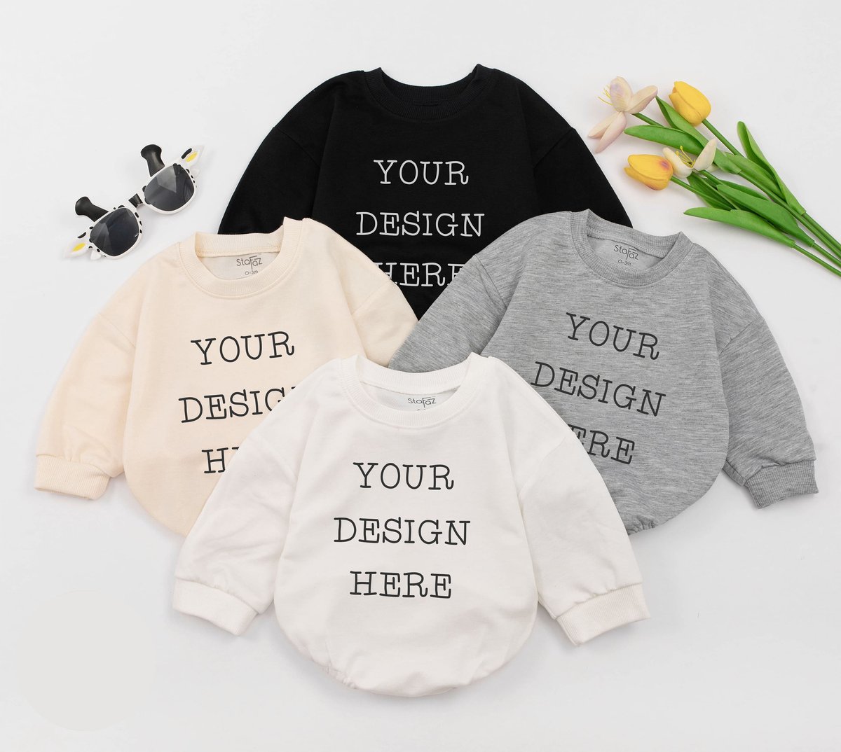 Bubble Baby Romper Your Logo With Custom Text Baby Clothes Gift For NieceNephew Custom Baby Clothes 168