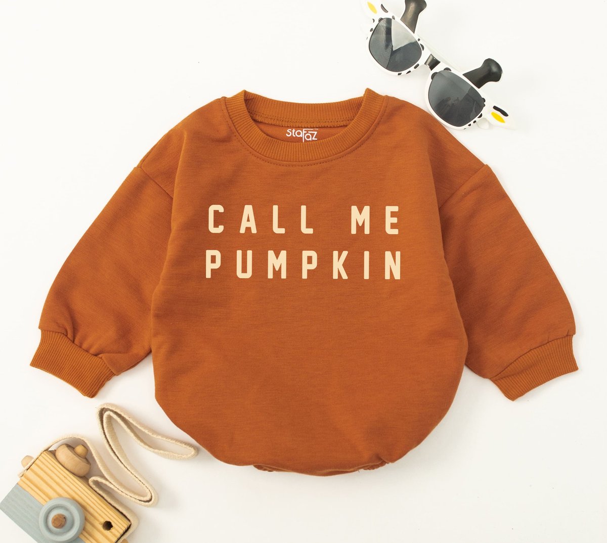 Call Me Pumpkin Romper Short Sleeve Baby Romper Pumpkin Baby Shower Little Pumpkin Fall Baby Clothes 153