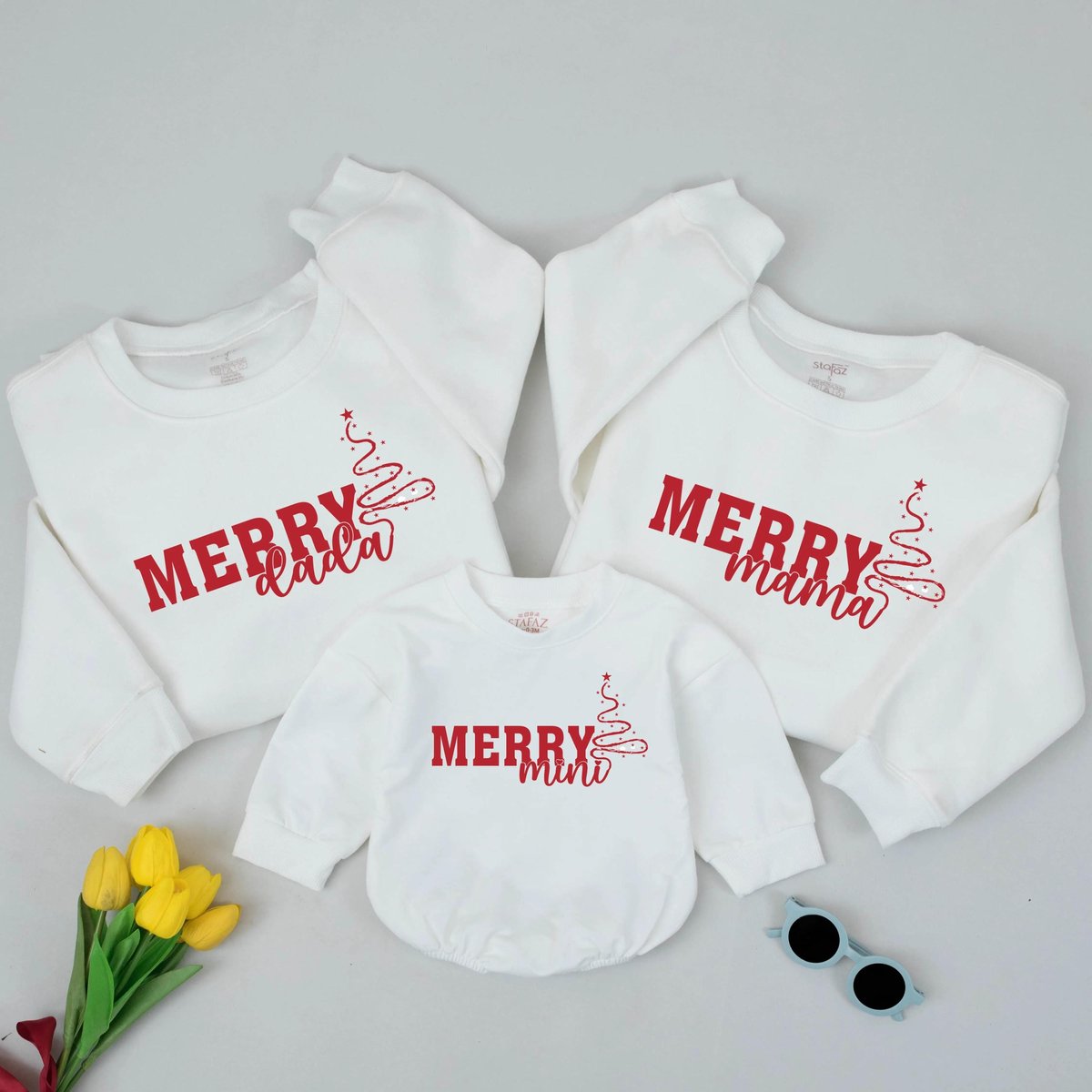 Christmas Matching Family Sweatshirt Mommy and Me Sweaters Matching Christmas Shirts Family Shirts M 436