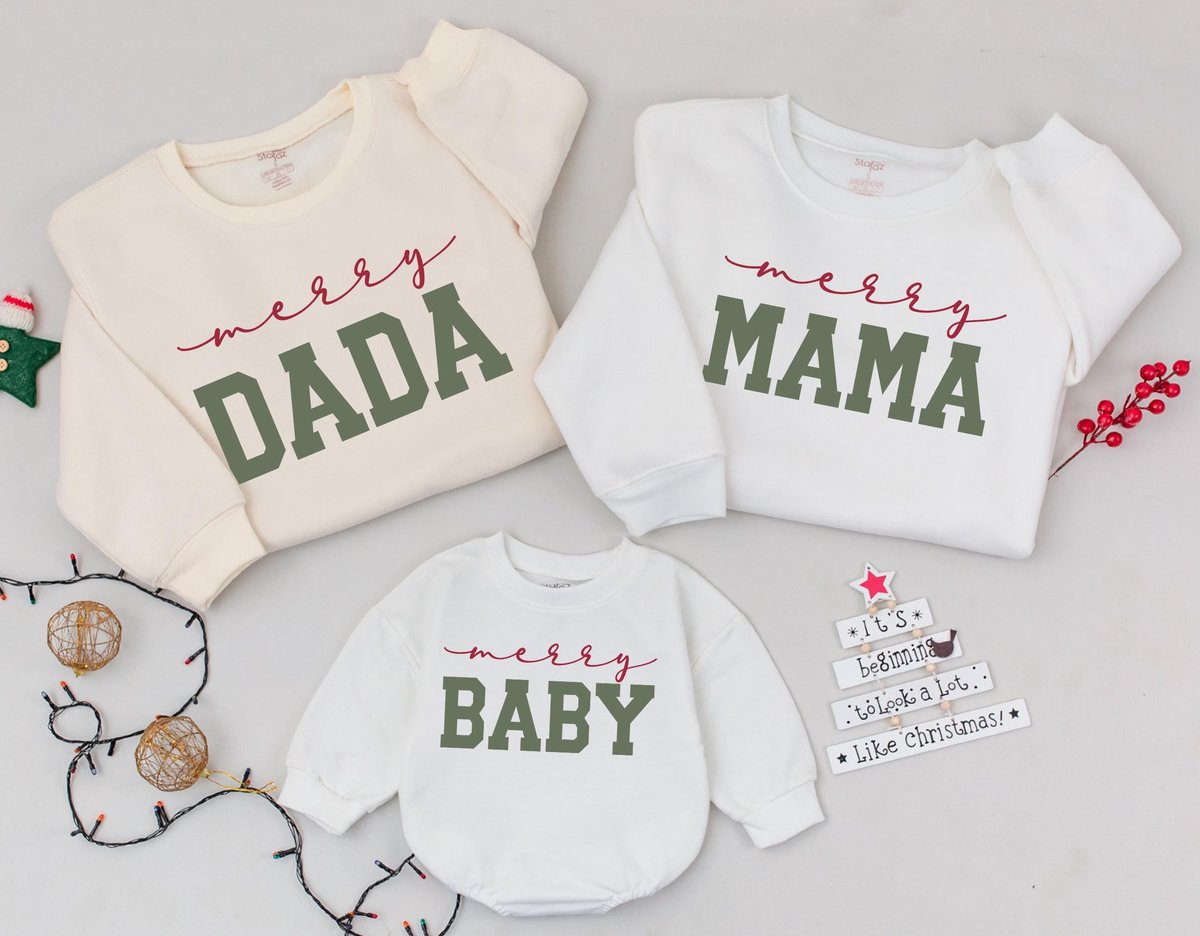 Christmas Outfit Matching Family Outfits Mommy and Me Sweaters Matching Christmas Shirts Family Shir 181