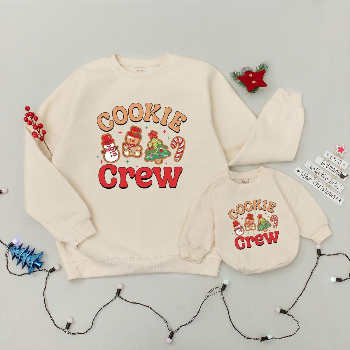 Cookie Crew Sweatshirts Christmas Cookie Crew Christmas Baking Crew Christmas Gifts Funny Family Shi 182