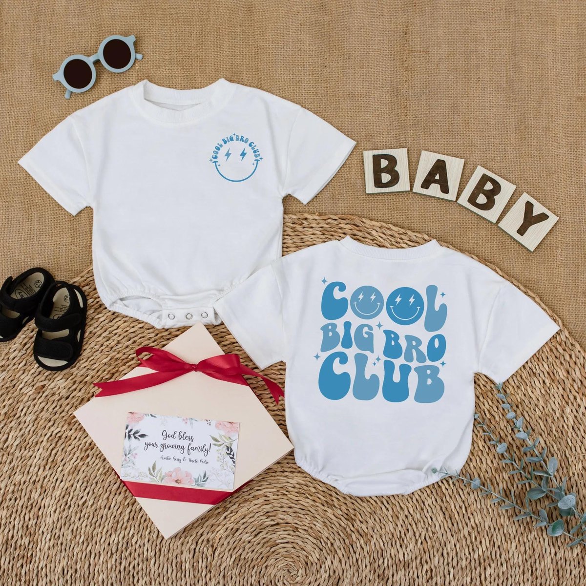 Cool Big Bro Club Baby Romper Big Brother Announcement Promoted To Big Brother Outfit Cute Brother S 431