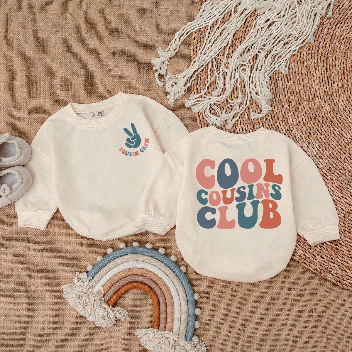 Cool Cousins Club Shirt New Cousin Reveal Gift Family Reunion Newborn Romper Cousin Crew Apparel CClothing