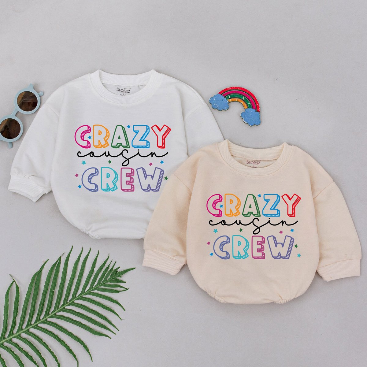 Crazy Cousin Crew Romper Cousins Make The Best Friends Cousin Squad Bodysuit Cousin Besties Outfit B