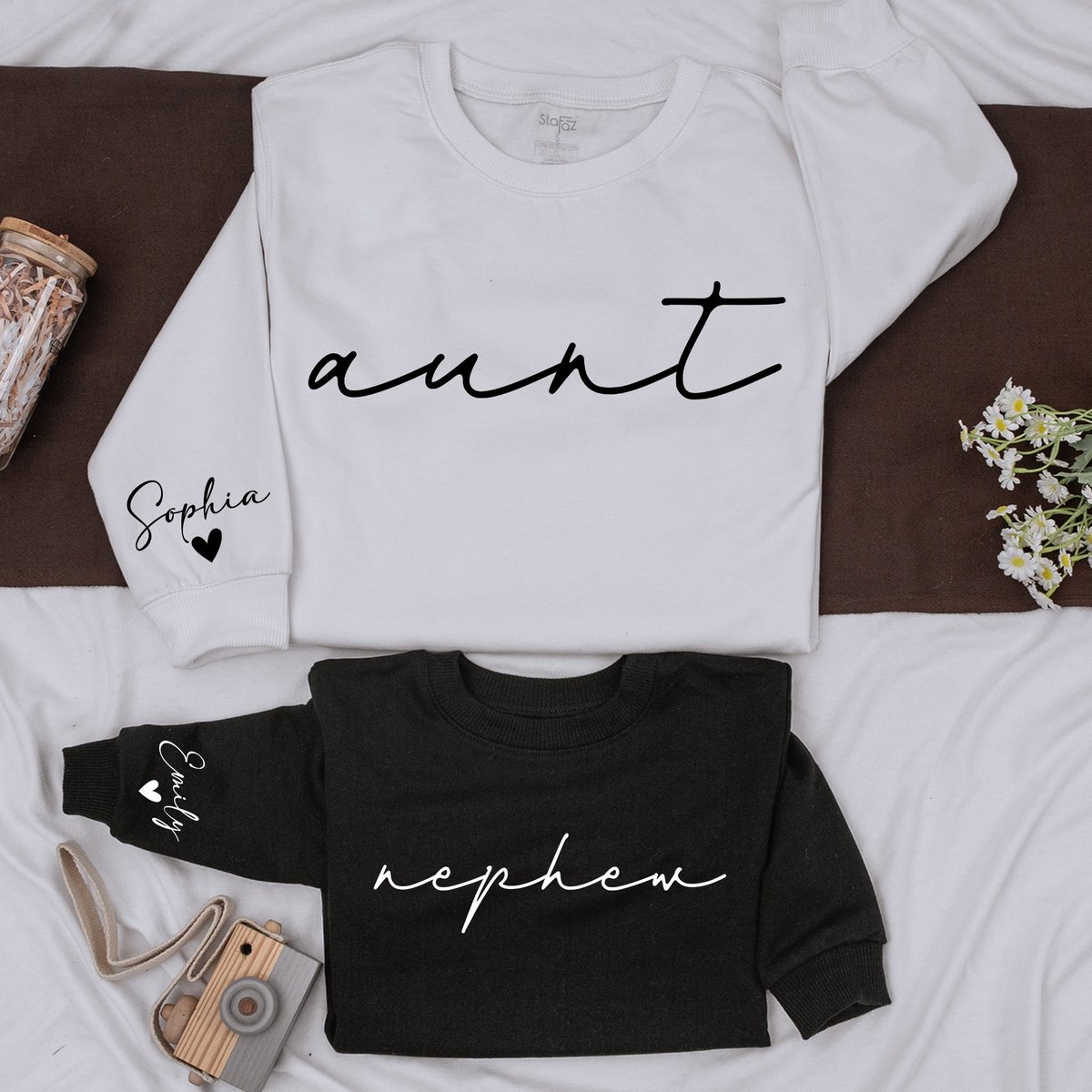 Custom Aunt and Nephew Shirts Aunt and Me Sweatshirts Aunt Nephew Shirts Aunt Nephew Matching Person 160