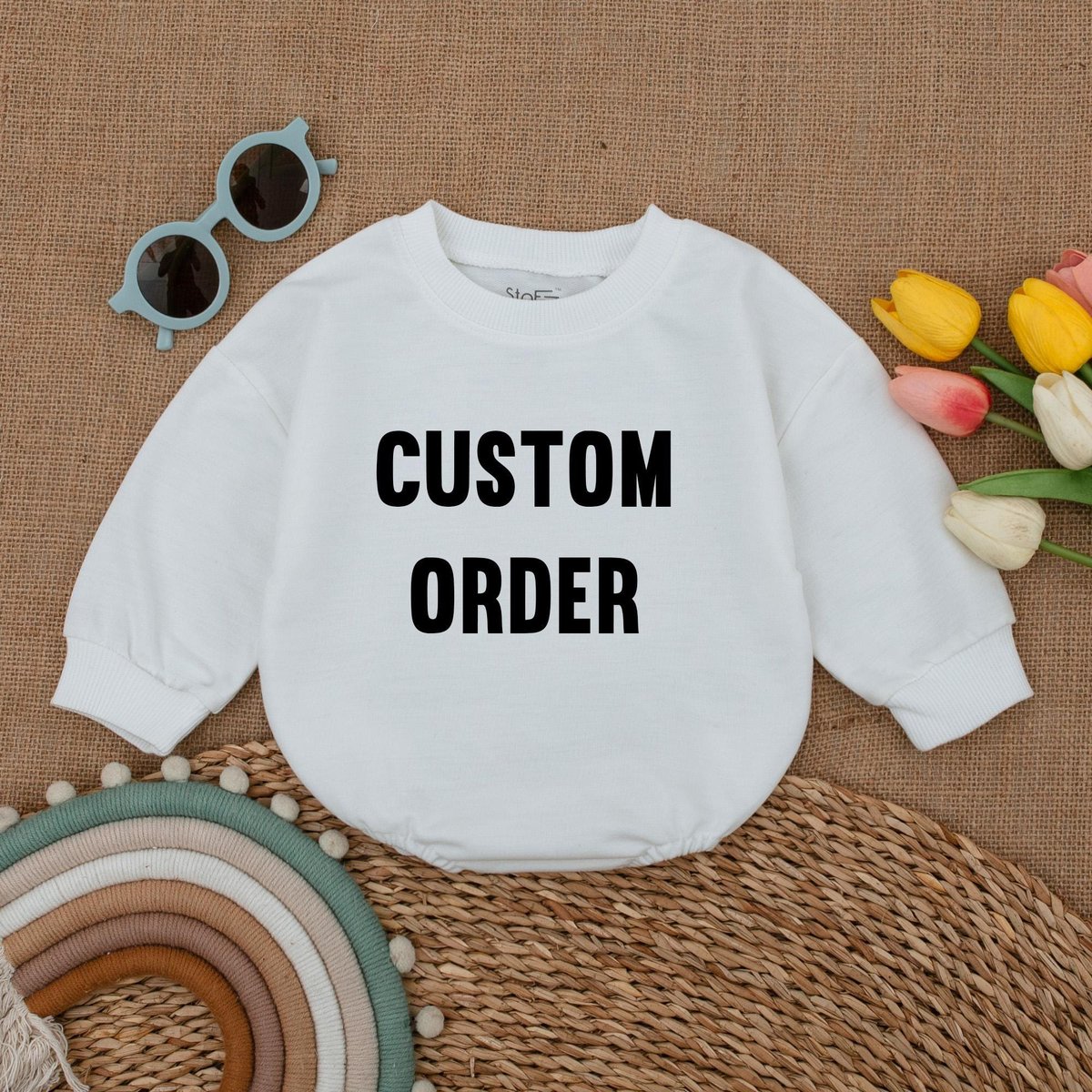 Custom Baby Romper Personalized Baby Bodysuit Newborn Bubble Romper Infant Baby Clothes Baby Shower 177