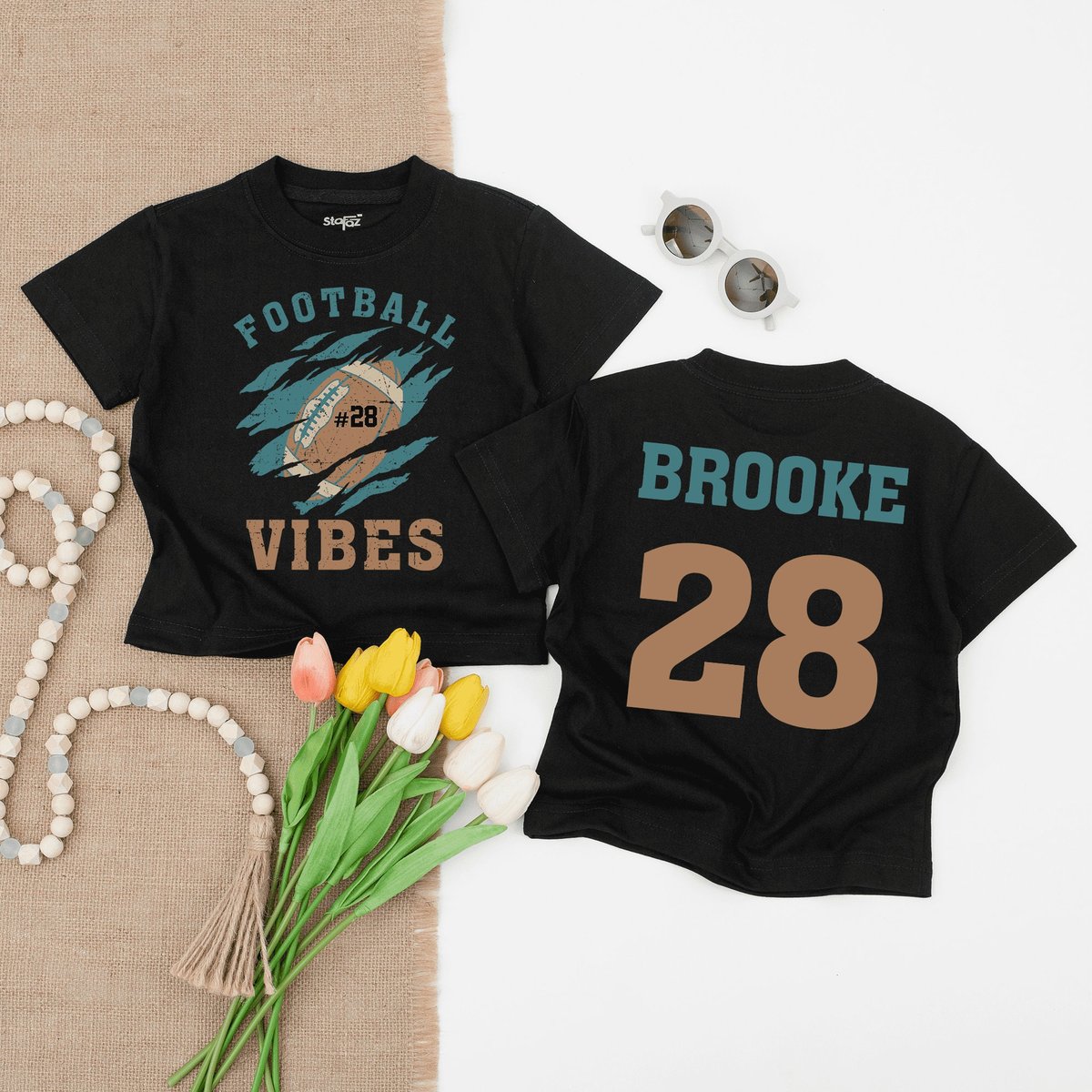 Custom Football Toddler T Shirt Birthday Boy Shirt Cute Football Toddler Tee Birthday Outfit Footbal 172