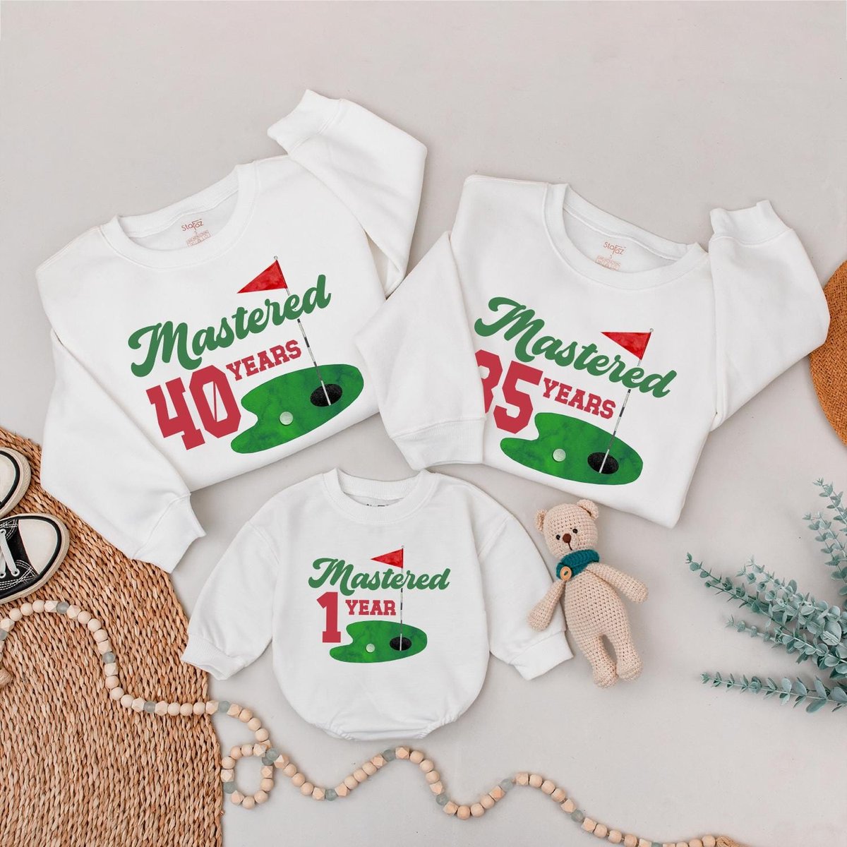 Custom Golf Birthday Shirt Masters Golf Shirt 1st Birthday Outfit Hole In One Birthday 5th 7th 10th 185