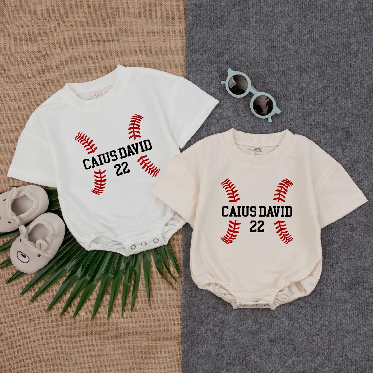 Customized Baseball T shirt Baby Romper Game Day Outfit Baby Clothes Sibling Basketball Fan Baseball 189