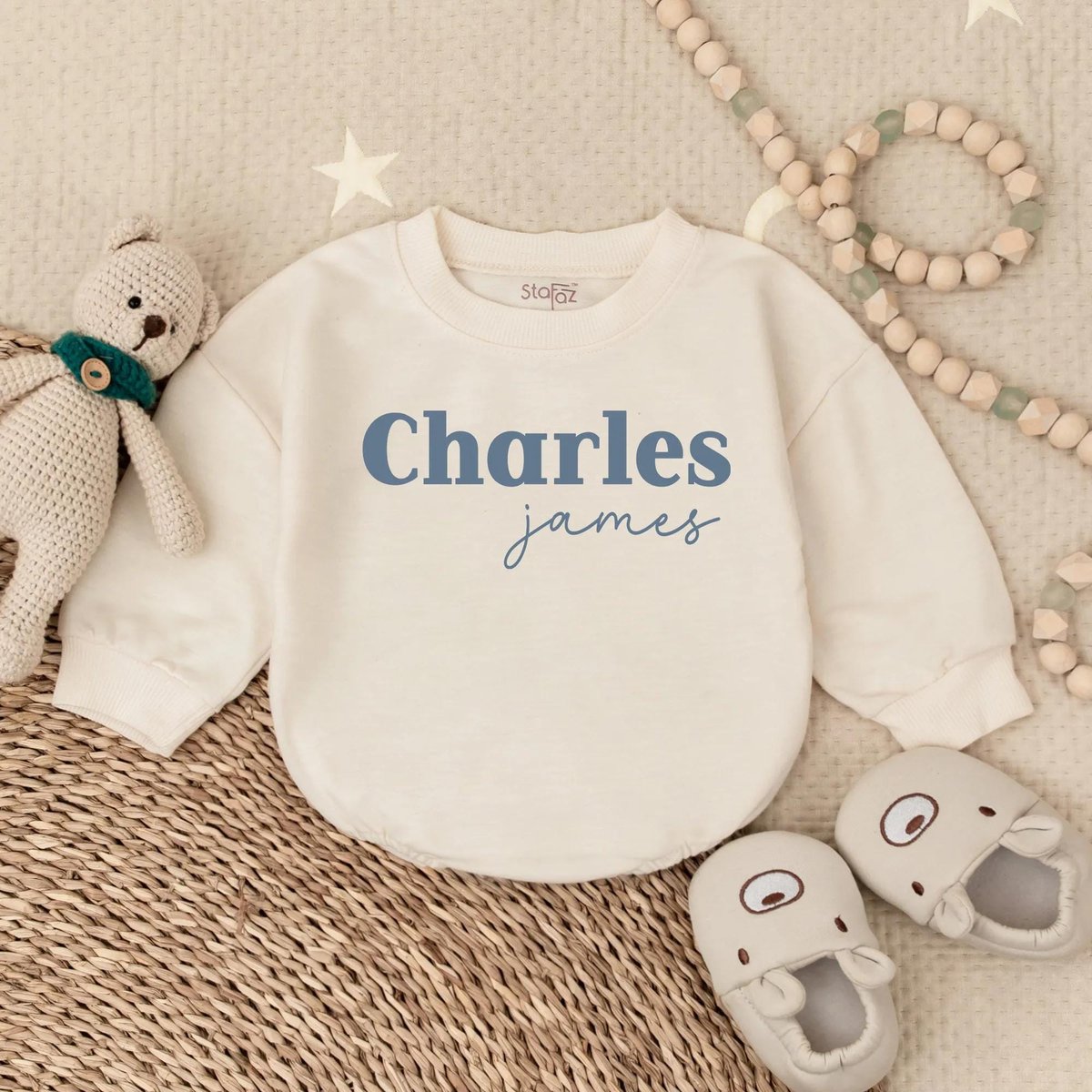 Customized Navy Baby Bubble Romper Personalised Baby Boy Outfit Baby Boy Gifts Boy Clothes Bubble Ro