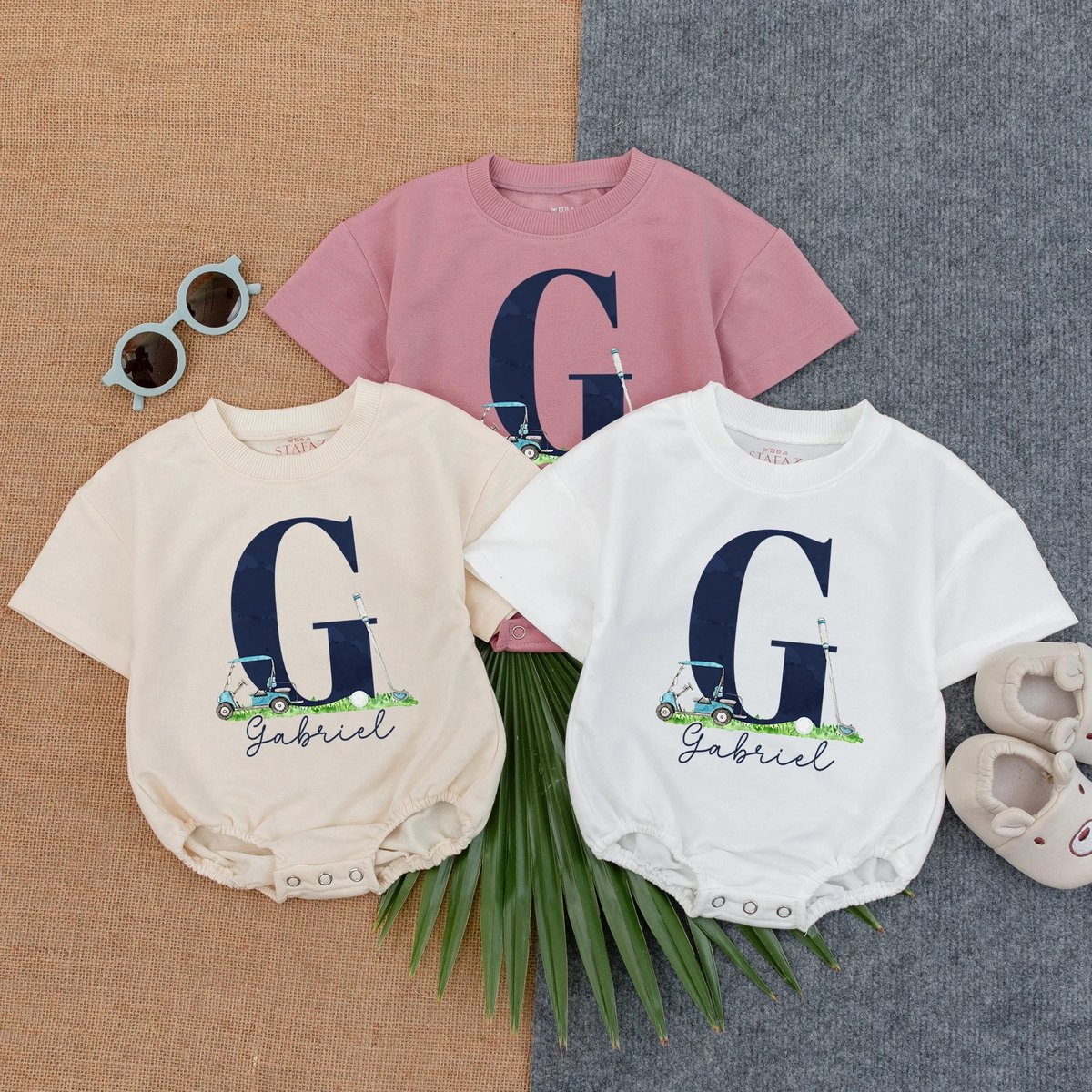 Customized New To The Club Golf Baby Bubble Romper First Birthday Baby Romper Golf Baby Shower Baby 432