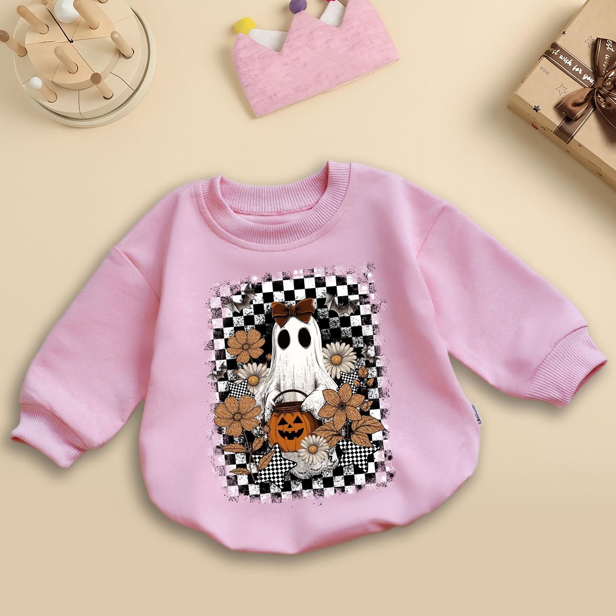 Cute Boo Boo Boo Baby Romper Halloween Ghost Bodysuit Fall Baby Outfit Halloween Baby Shower Gift Lo 436