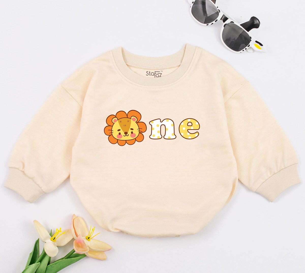 Cute One Birthday Baby Romper Infant Clothing Boys Girls Clothes Animal One Baby Bodysuit One Birthd 168