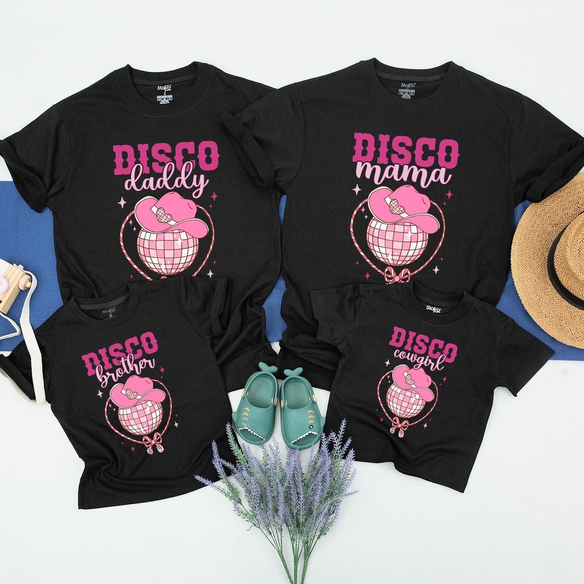 Disco Cowgirl Birthday Matching Family Shirts Disco Cowgirl Birthday Shirt Disco Cowgirl Themed 1st 181