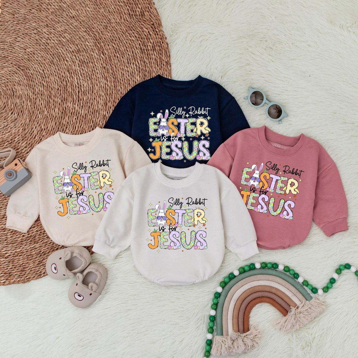 Easter Egg Bubble Romper Christian Baby BodysuitEaster Bunny Baby RomperRomper Baby Girl Baby Shower 184