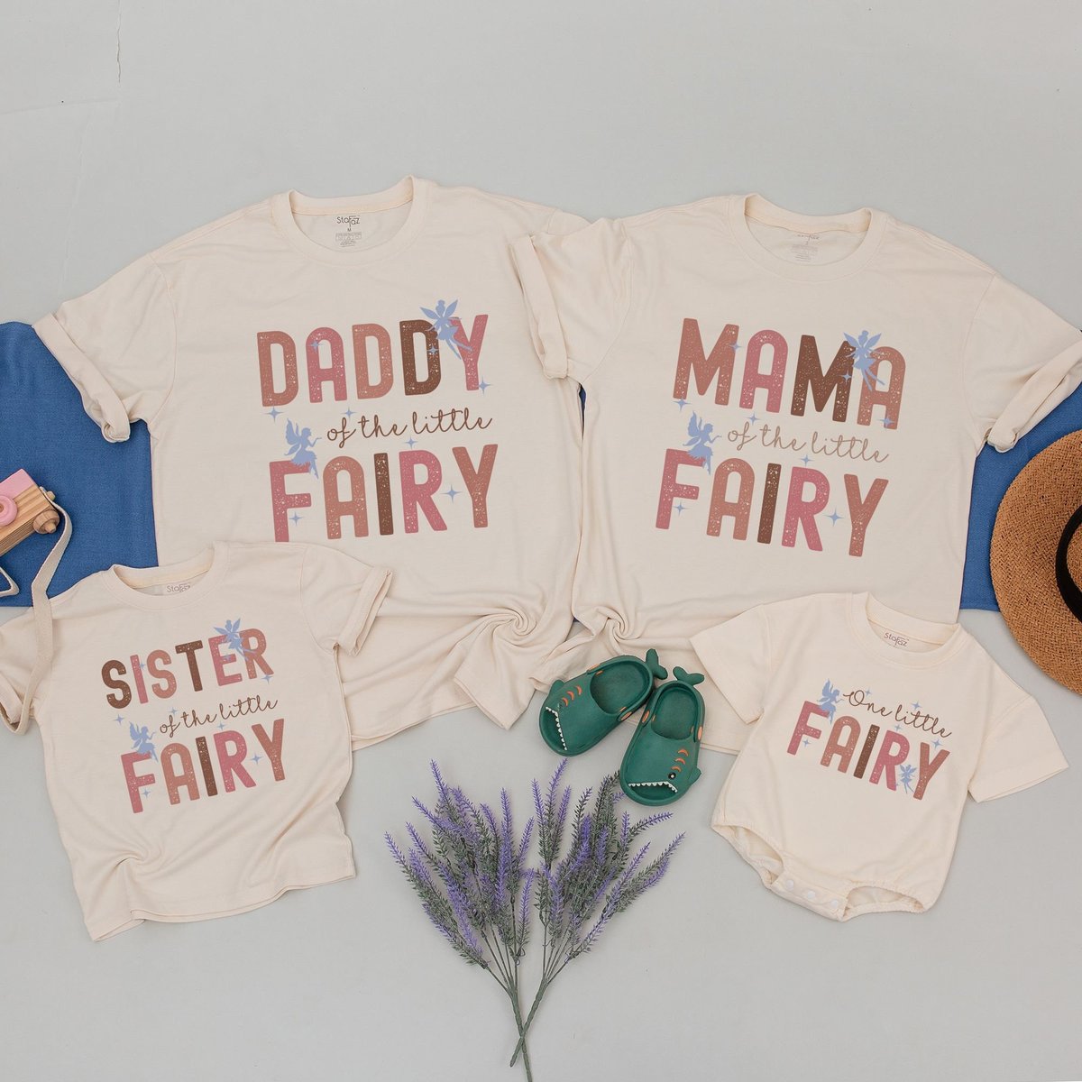 Fairy Birthday Family Shirts Magical Floral Fairy Birthday Outfit Whimsical Fairytale Birthday Shirt 171