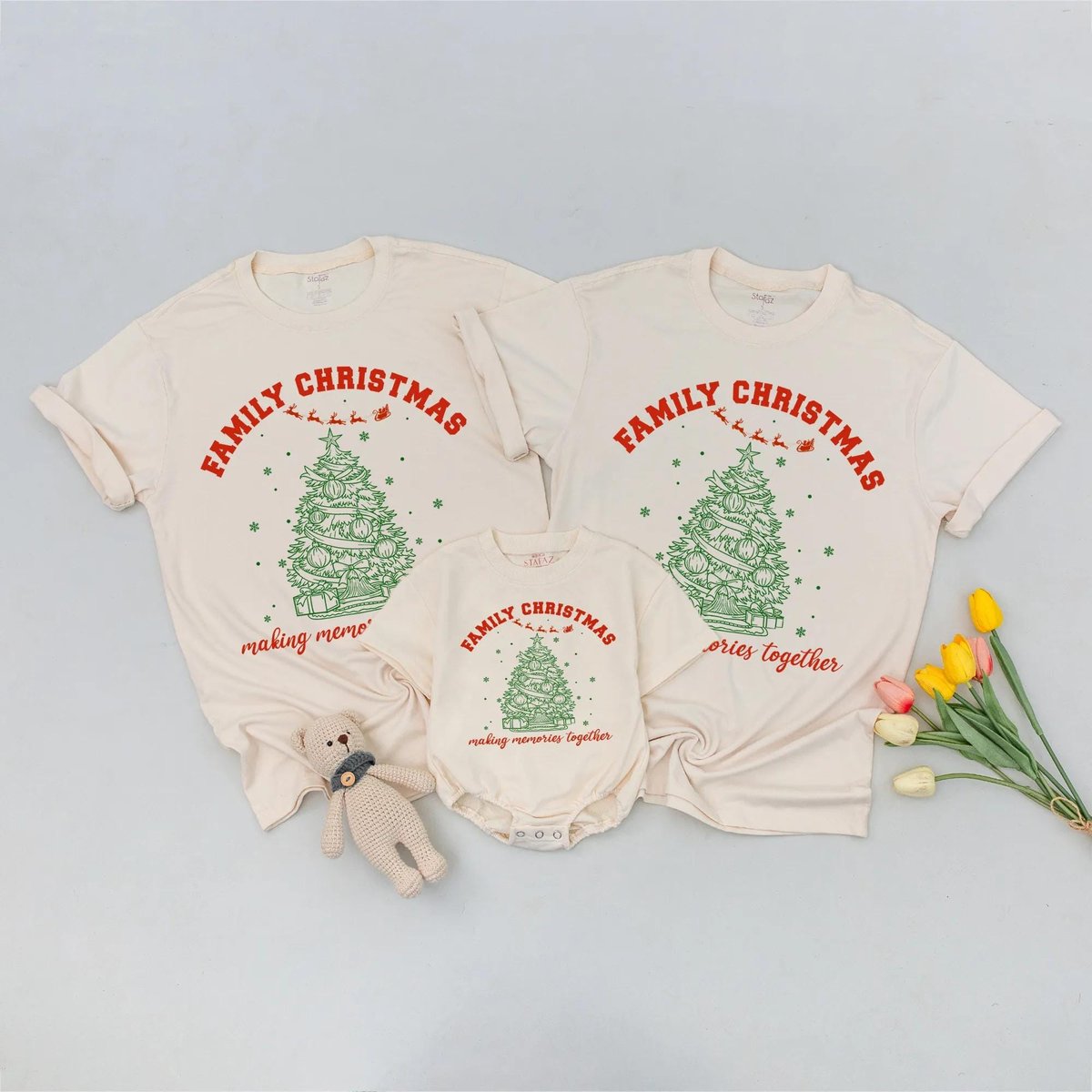 Family Christmas Matching Shirt Funny Family Christmas TShirt Making Memories Together Shirt Family 437