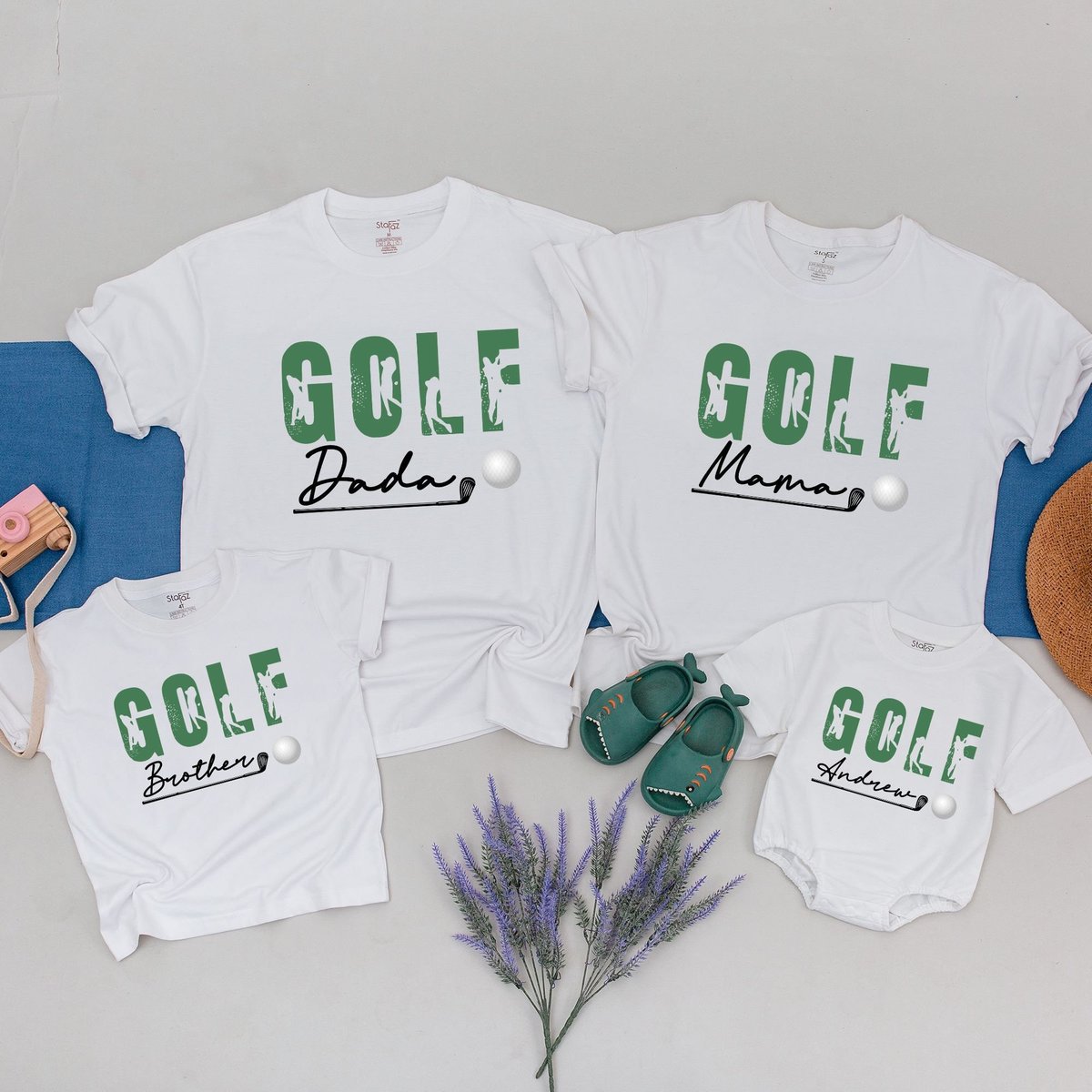 Golf Birthday Family Matching Shirts Golf Birthday Shirt Golf Shirt for Boys Matching Mom Dad Shirt 169