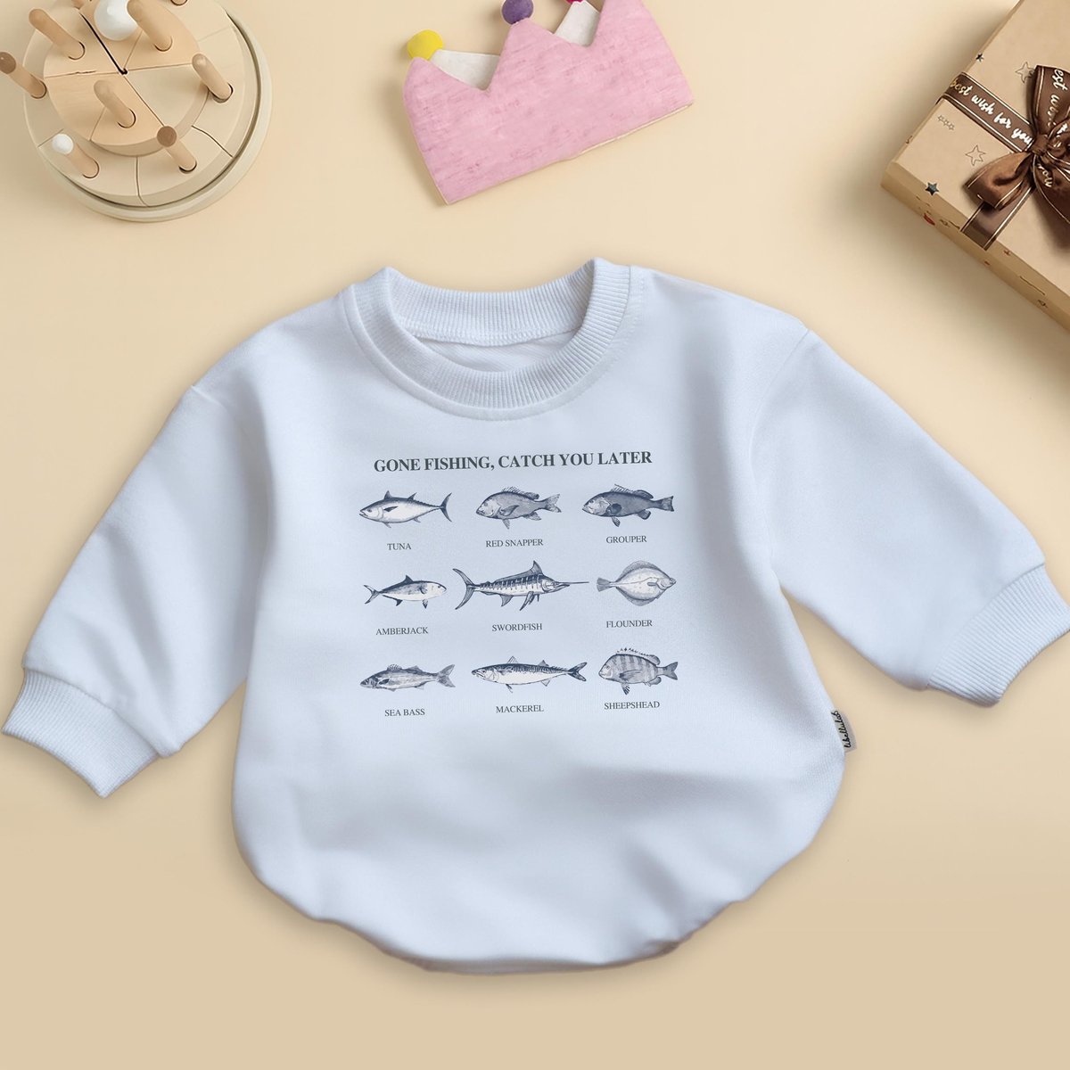 Gone Fishing Catch You Later Romper Fishing Buddy Bodysuit Cute Fisher Fishing Baby Clothes Funny Fi 436