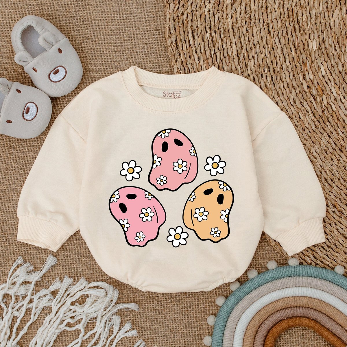 Groovy Halloween Baby Clothes Boo Bodysuit Halloween Baby Girl Romper Halloween Baby Clothes Halloween